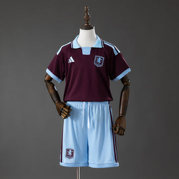Aston Villa 26/27 Home Kids Kit