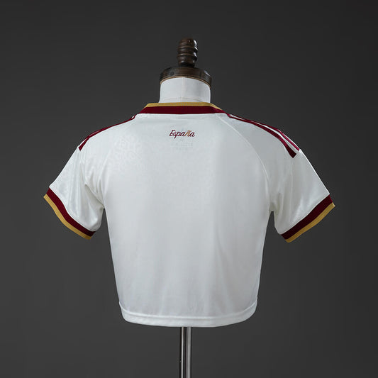 Spain 2026 Away Women's Crop Top Style