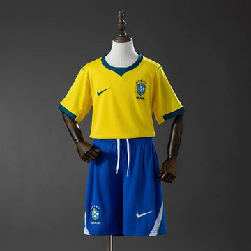 Brazil 2026 World Cup Home Kids Kit